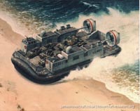 Military Hovercraft - the LCAC with the United States Navy